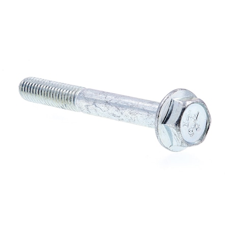 Prime-Line Flange Bolts, Class 8.8 Metric M6-1.0 X 50MM Zinc Plated Steel 10PK 9089430